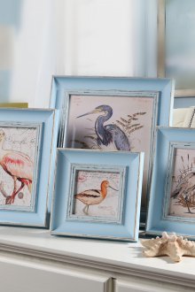 Синя рамка за плот