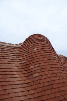 Валцувани червени плочки