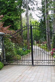 Стълбове за порти с номер