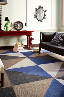 Килим в стила на техно