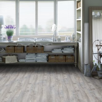 Ламинат Tarkett сив