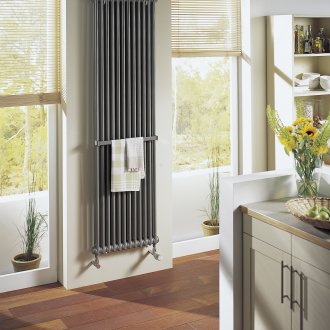 Свързване на вертикален радиатор