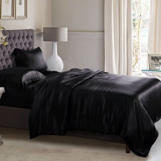 Peralatan sutera hitam