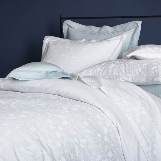 Kain linen sutera bunga