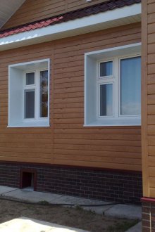 Метален сайдинг за лятна резиденция