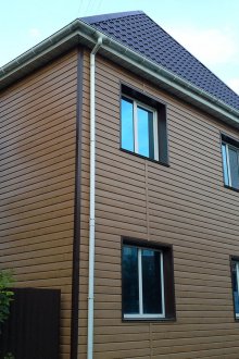 Сайдинг за имитация на дърво