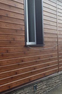 Метален сайдинг дървен