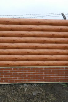 Метална ограда за сайдинг