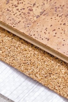 Корков ламинат с подложка