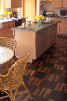 Корк ламиниран паркет