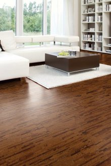 Корк ламинат тъмен