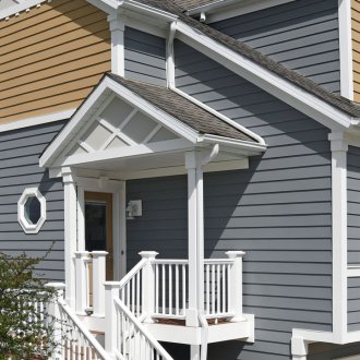 Color acrylic siding