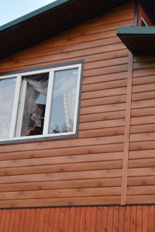 Acrylic metal siding