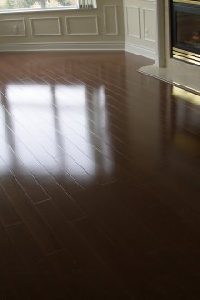 Гланцов ламинат Wenge