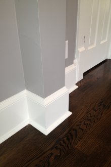 Широк плот в интериора