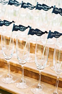 Сватбени очила в морски стил