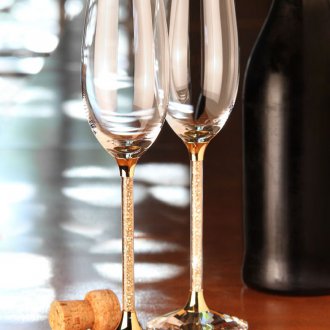 Златни сватбени очила