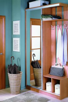 Коридор с огледало за тесен коридор