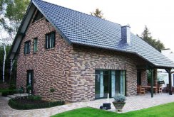 Stone siding of Bavarian masonry