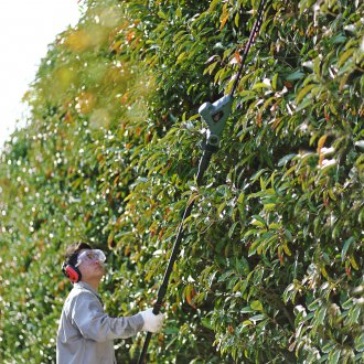 Gunting rambut menegak