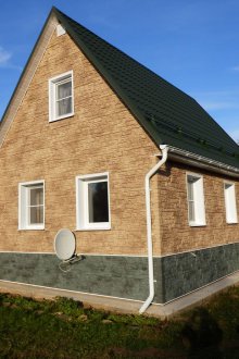 Мазе сайдинг зелен