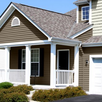 Кафяв винилов сайдинг