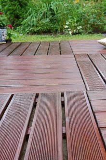 Градински паркет