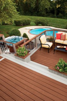 Градински паркет за селска къща