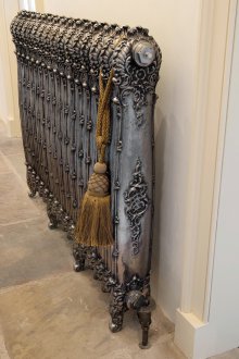 Чугунена батерия с декор