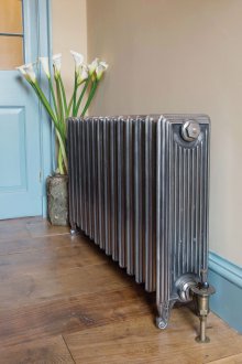 Чугунена батерия в интериора