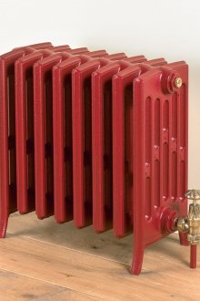 Чугунена червена батерия