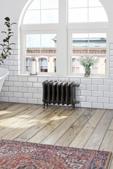 Чугунена батерия в банята