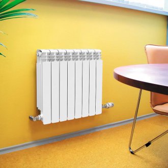 Свързване на алуминиев радиатор