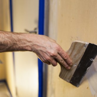 Свързване с латексна замазка