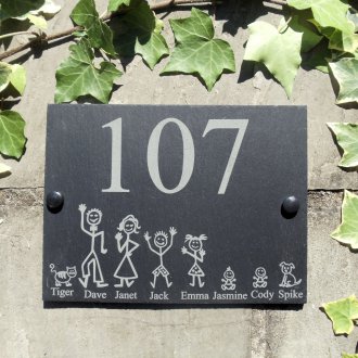 Оригинален дизайн на домашен знак