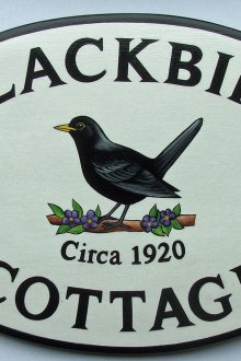 Домашен знак със снимка