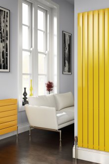 Биметален радиатор жълт