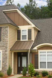 Изолиран вертикален сайдинг