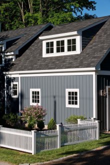 Вертикален сайдинг за селска къща