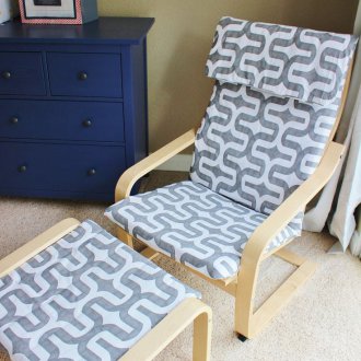 Геометричен модел Poing стол