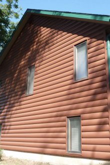 Сайдинг под бар с нагревател