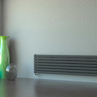 Хоризонтален стенен радиатор
