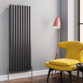 Стенен радиатор в интериора