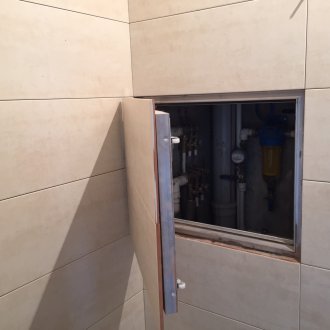 Tembok paip plasterboard