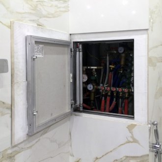 Penetapan paip di dalam tandas