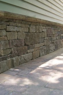 Облицовъчен камък за основа