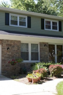 Облицовъчен камък за гараж