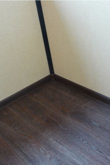 Ламинат венге на балкона