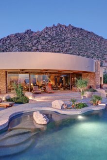 Гранитна стълба за басейн