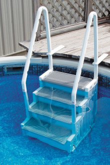 Неплъзгаща се стълба за басейн